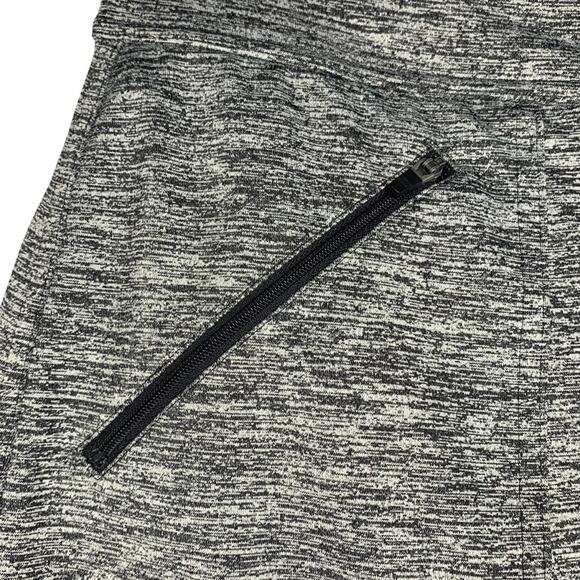 Tek Gear DryTek NWOT Tennis Skirt Two Front Zipper Pockets Gray Black Size XL - Picture 4 of 6